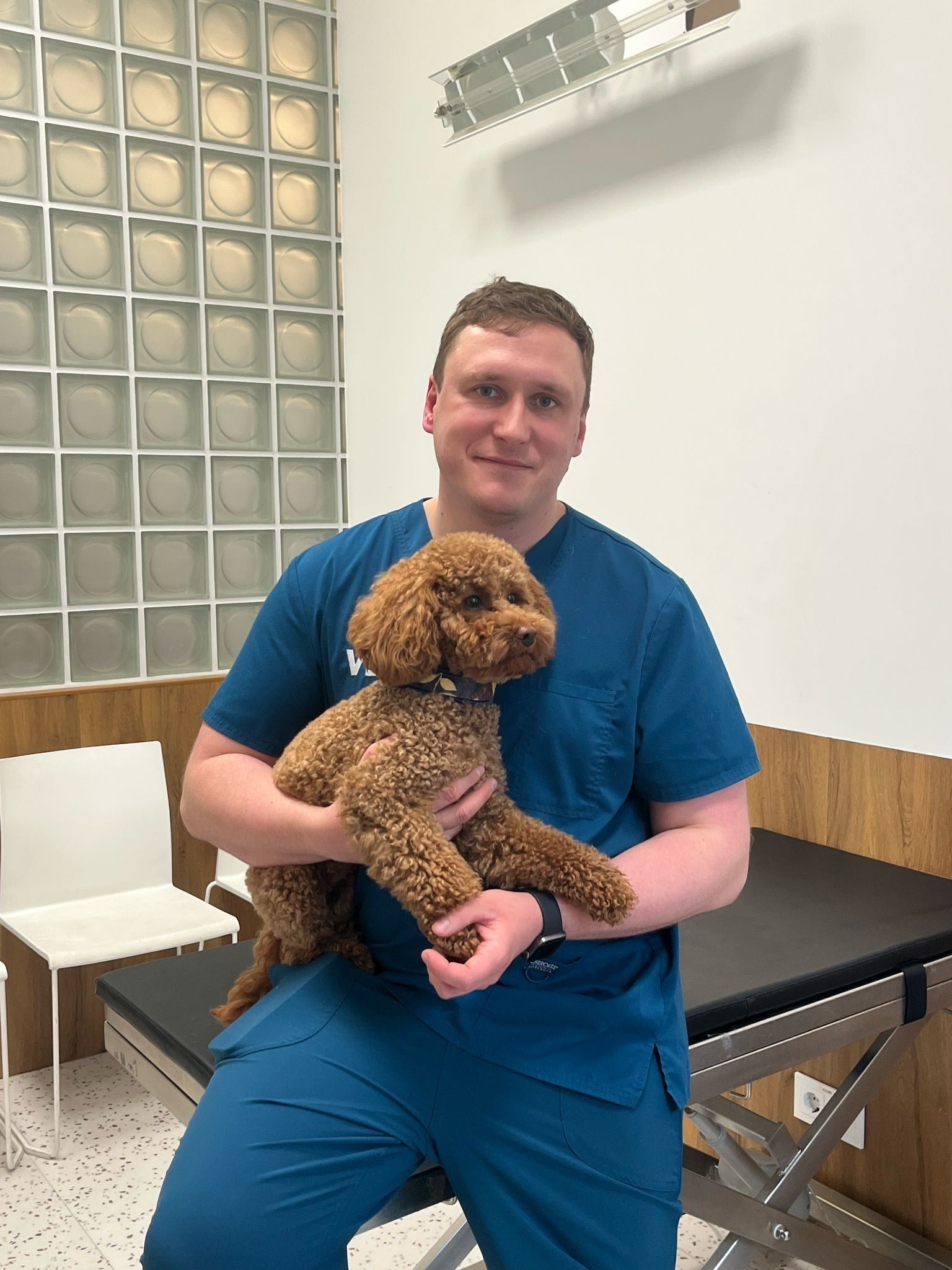 Veterinaras su šunimi - Wooffu produktai rekomenduojami gydytojų veterinarų.